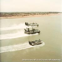 Military Hovercraft with the Royal Navy -   (The <a href='http://www.hovercraft-museum.org/' target='_blank'>Hovercraft Museum Trust</a>).